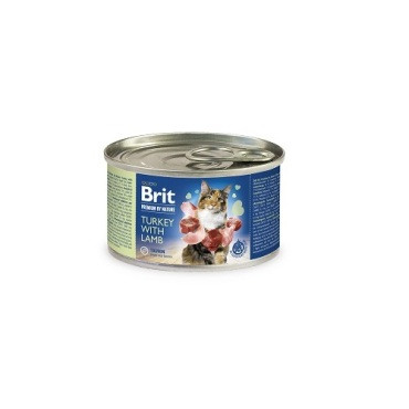 Brit Premium indyk, jagnięcina pasztet adult 200 g