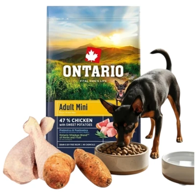 Ontario kurczak z batatem adult małe rasy 6,5 kg