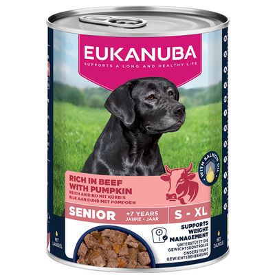 Eukanuba wołowina senior 400 g × 48