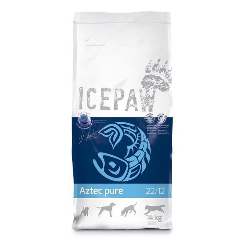 ICEPAW Aztec Pure kryl, łosoś adult 14 kg