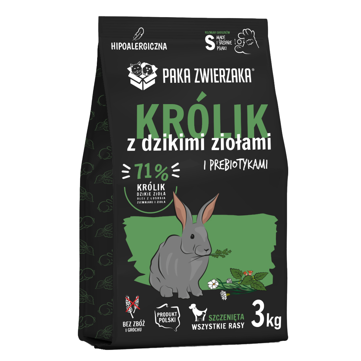 Paka Zwierzaka Seventh Heaven królik puppy małe rasy 3 kg