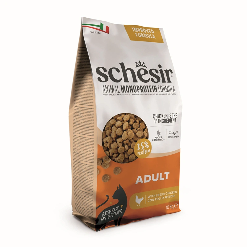 Schesir Animal Monoprotein Formula kurczak adult 10 kg