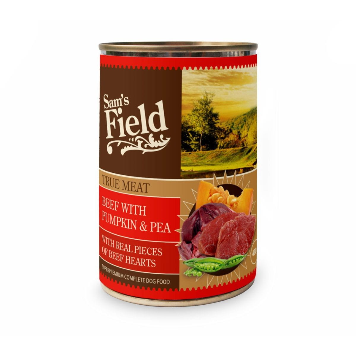 Sam's Field wołowina adult 400 g