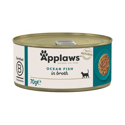 Applaws Sensitive ryby w bulionie adult 70 g × 6