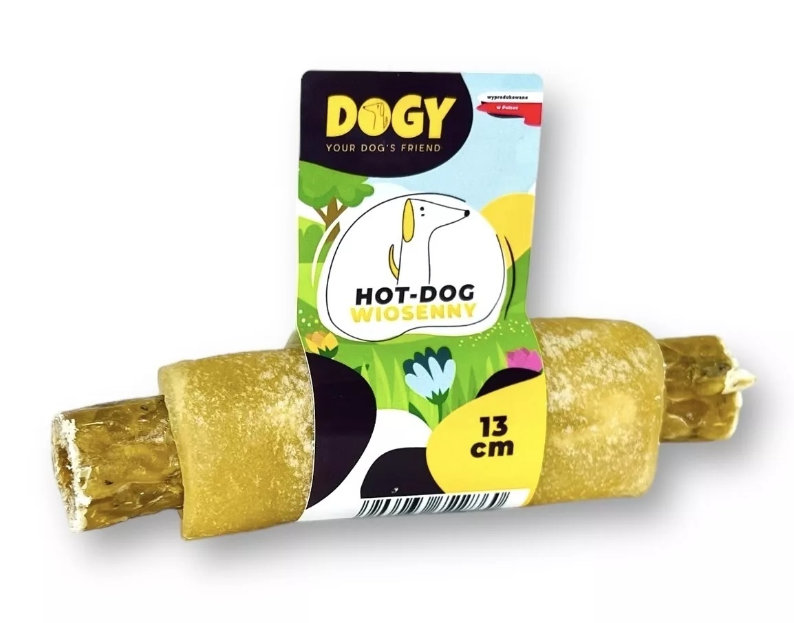 Dogy Hot-Dog wiosenny ze szparagami 13cm