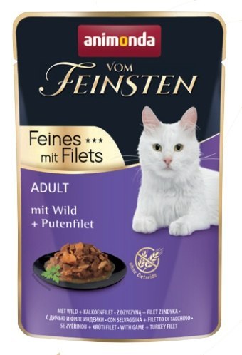 Animonda Vom Feinsten dziczyzna, indyk adult 85 g