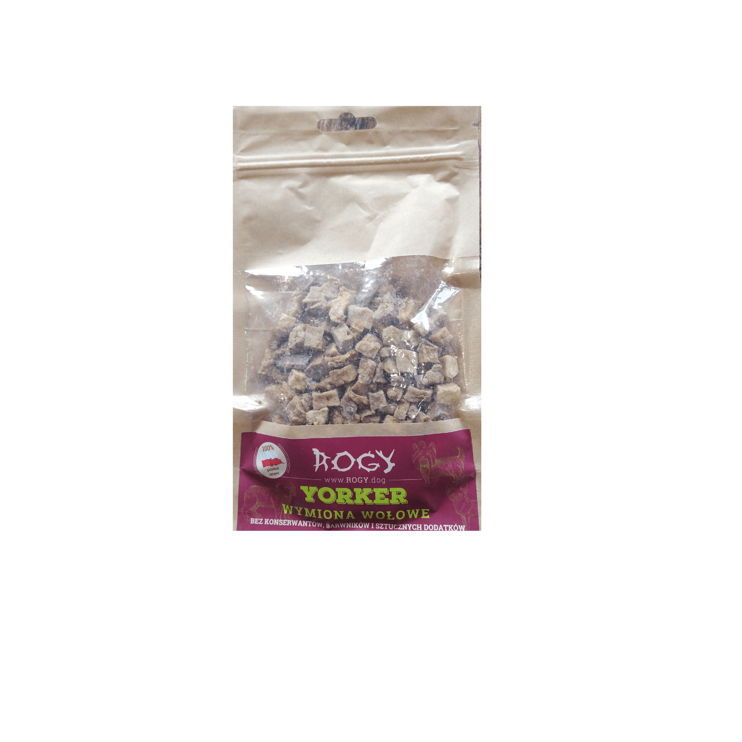 Rogy Yorker wołowina małe rasy 80 g