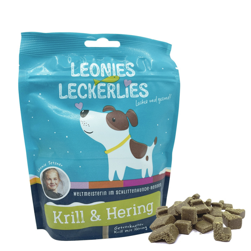 ICEPAW Leonies Treats kryl, śledź 125 g