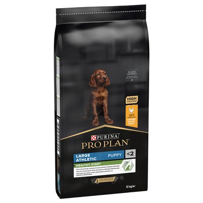 Purina Pro Plan Large Puppy Athletic kurczak z ryżem 12 kg × 2