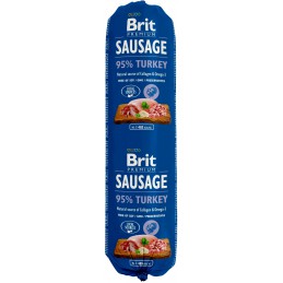 Brit Sausage indyk adult 800 g