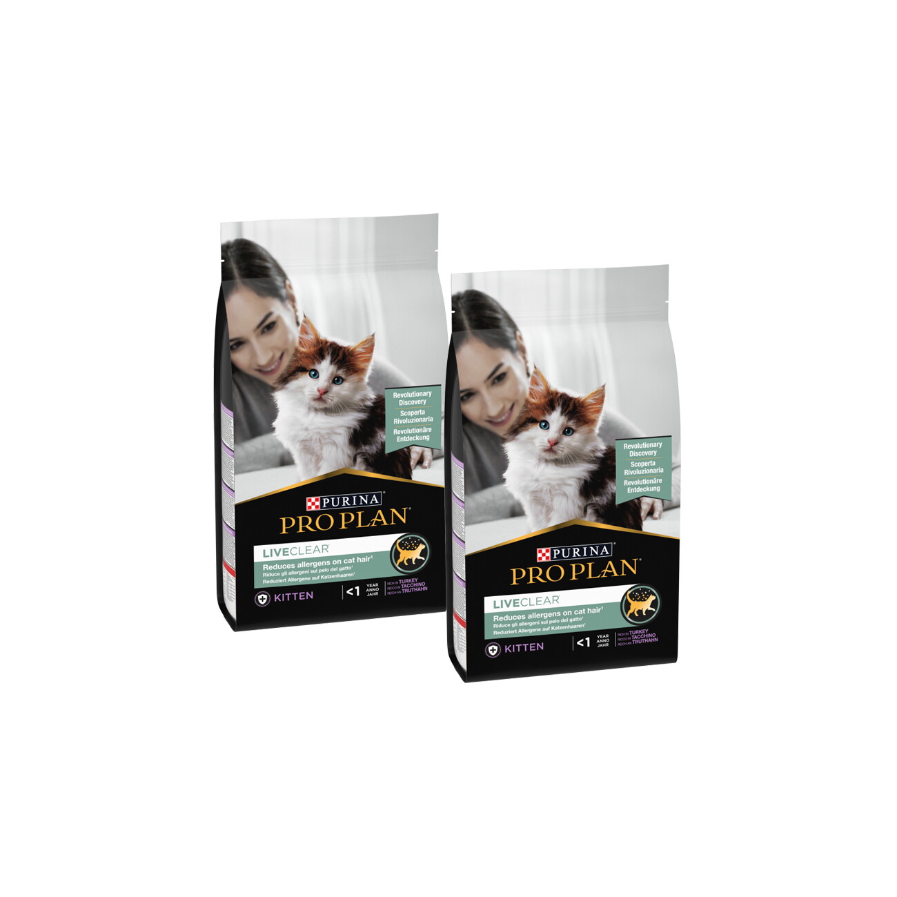 Purina Pro Plan indyk kitten 1,4 kg × 2