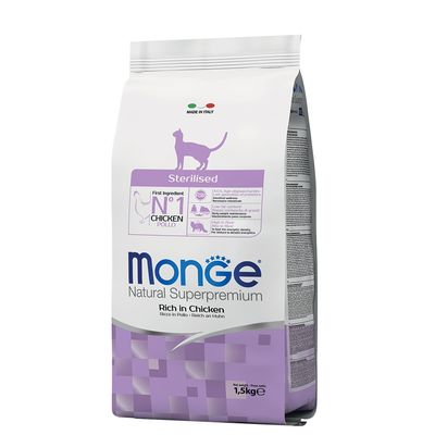 Monge Sterilised kurczak 1,5 kg × 2