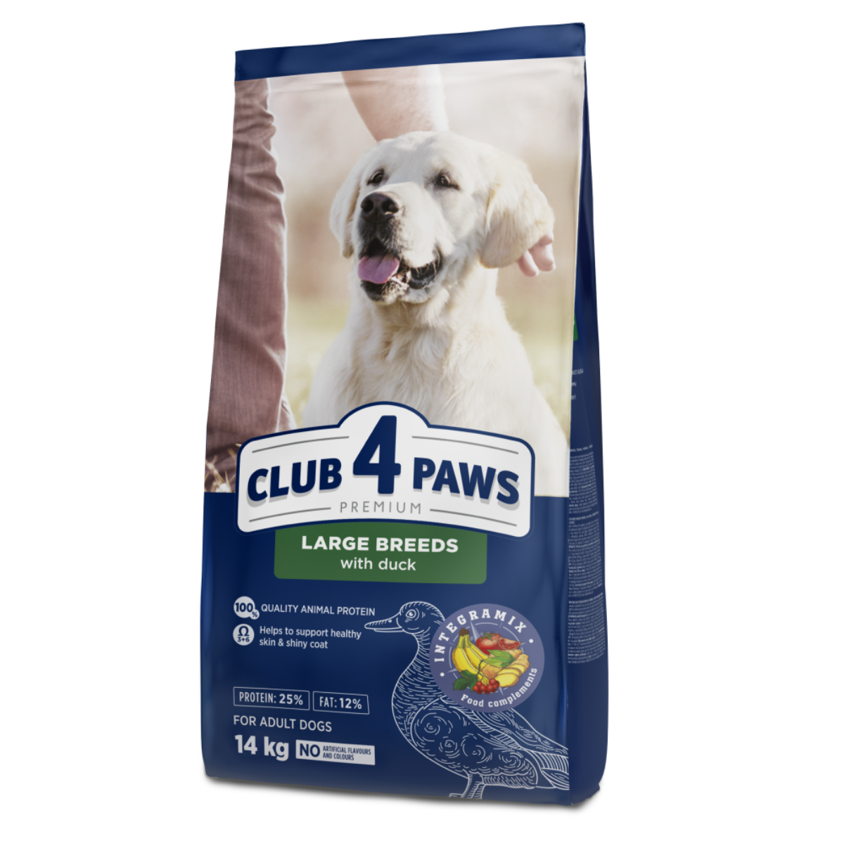 Club 4 Paws Premium kaczka adult duże rasy 14 kg