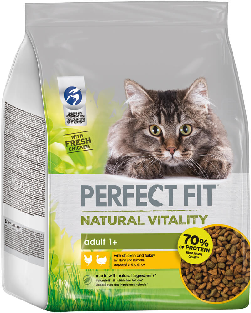 Perfect Fit Natural Vitality indyk, kurczak adult 2,4 kg