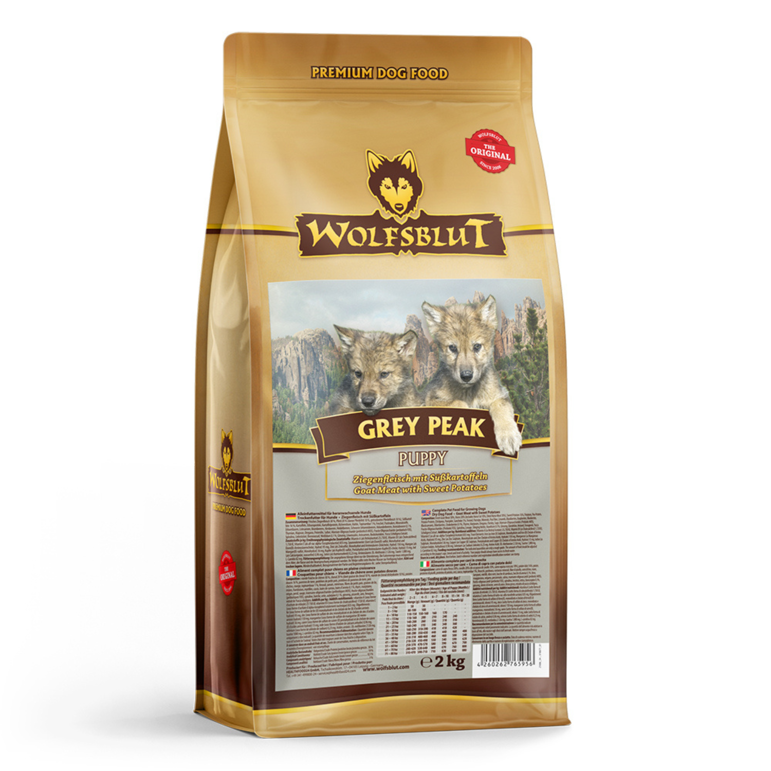 Wolfsblut Grey Peak kozina puppy 500 g