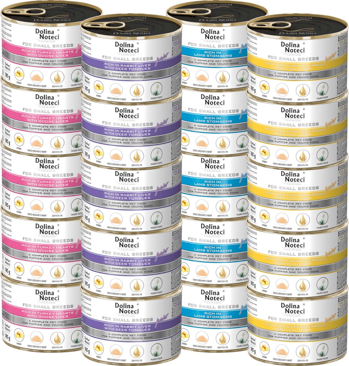Dolina Noteci Premium mix junior małe rasy 185 g × 20