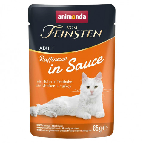 Animonda Vom Feinsten kurczak, indyk w sosie adult 85 g