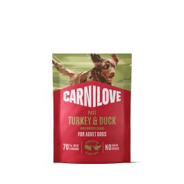 Carnilove Dog Pouch Paté indyk, kaczka z tymotką łąkową adult 300 g