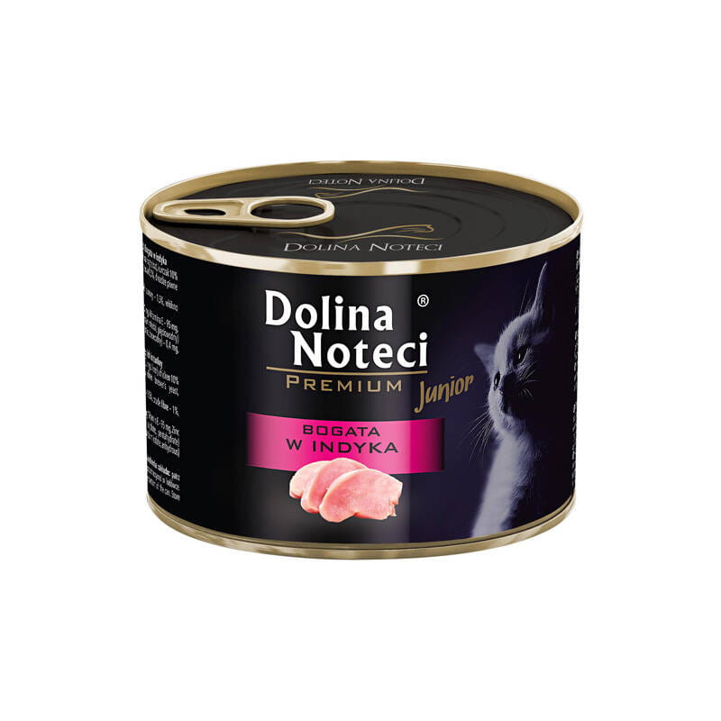 Dolina Noteci Premium Skin & Coat indyk pasztet kitten 400 g