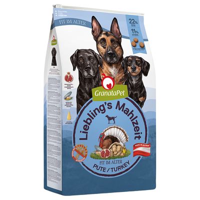 GranataPet Liebling's Mahlzeit indyk senior 10 kg