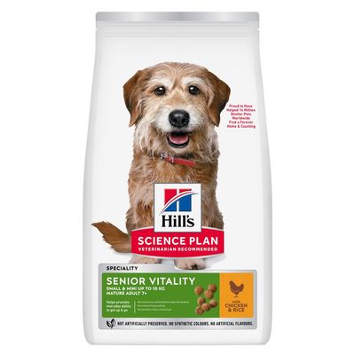 Hill's Senior Vitality kurczak senior małe rasy 6 kg