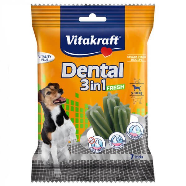 Vitakraft Dental 3in1 Fresh 17 g × 7
