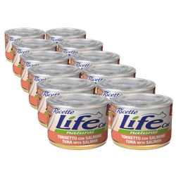 Life Cat Le Ricette mix smaków w bulionie 150 g × 12