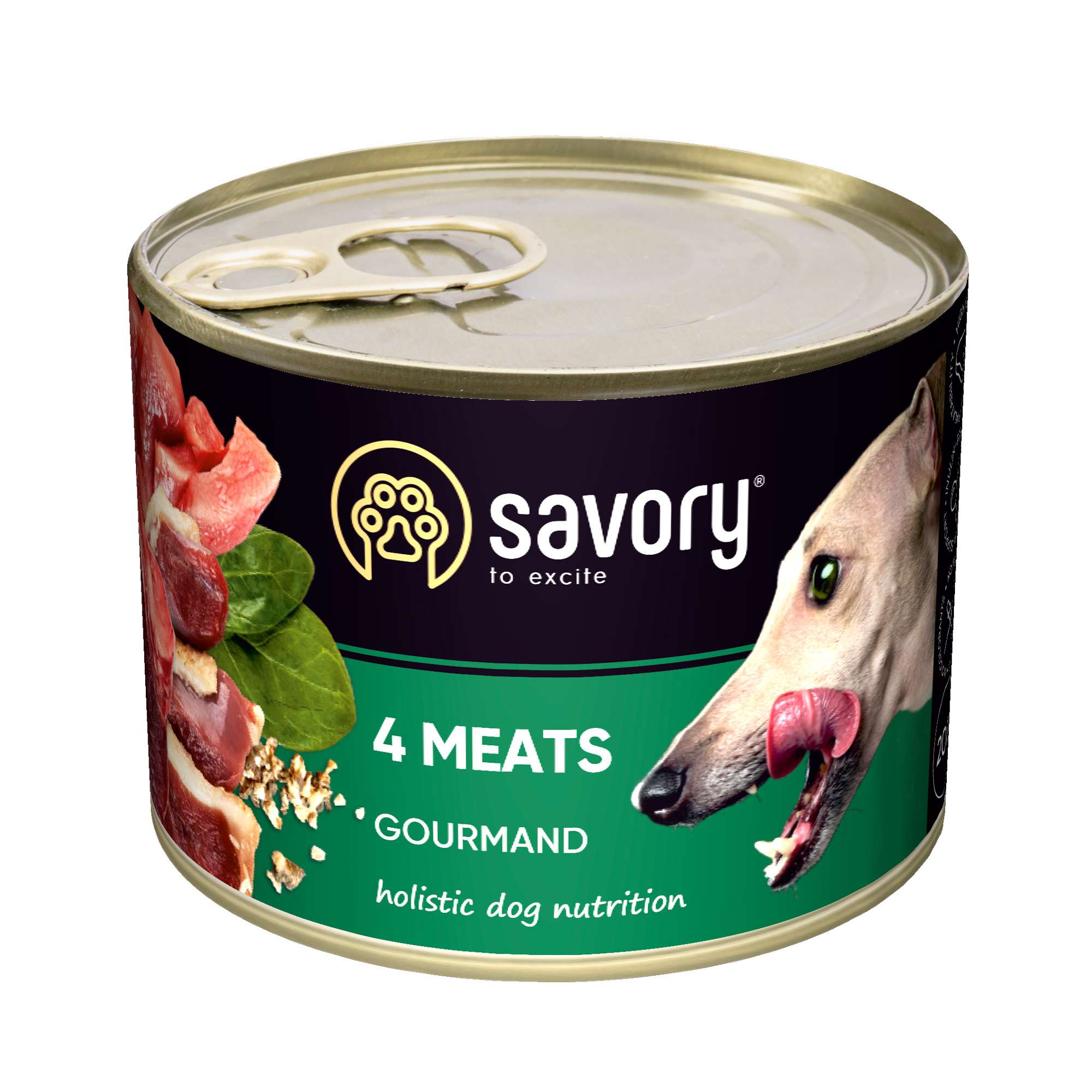 Savory indyk, jagnięcina, kaczka, kurczak adult 200 g × 6