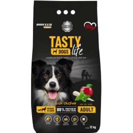BioFeed Tasty Dogs Life kurczak adult średnie i duże rasy 12 kg