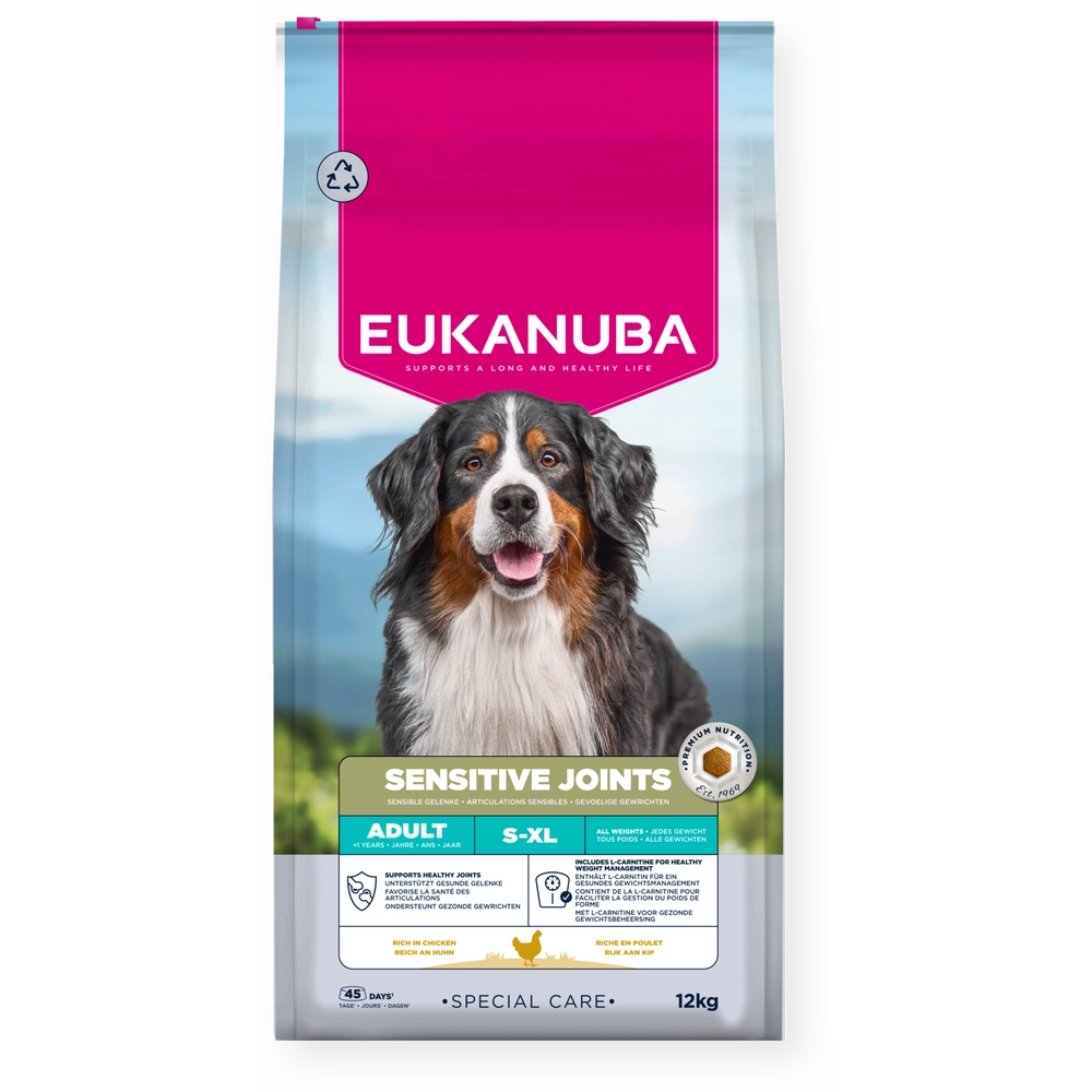 Eukanuba Special Care kurczak dla dorosłych psów z wrażliwymi stawami 12 kg