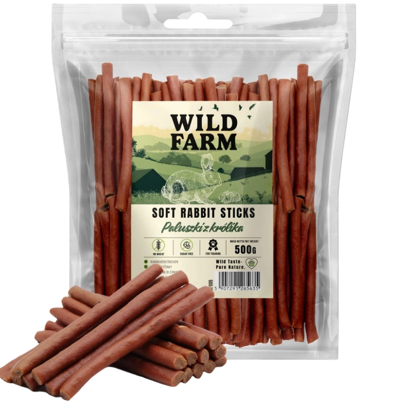 Wild Farm paluszki z królika 500 g