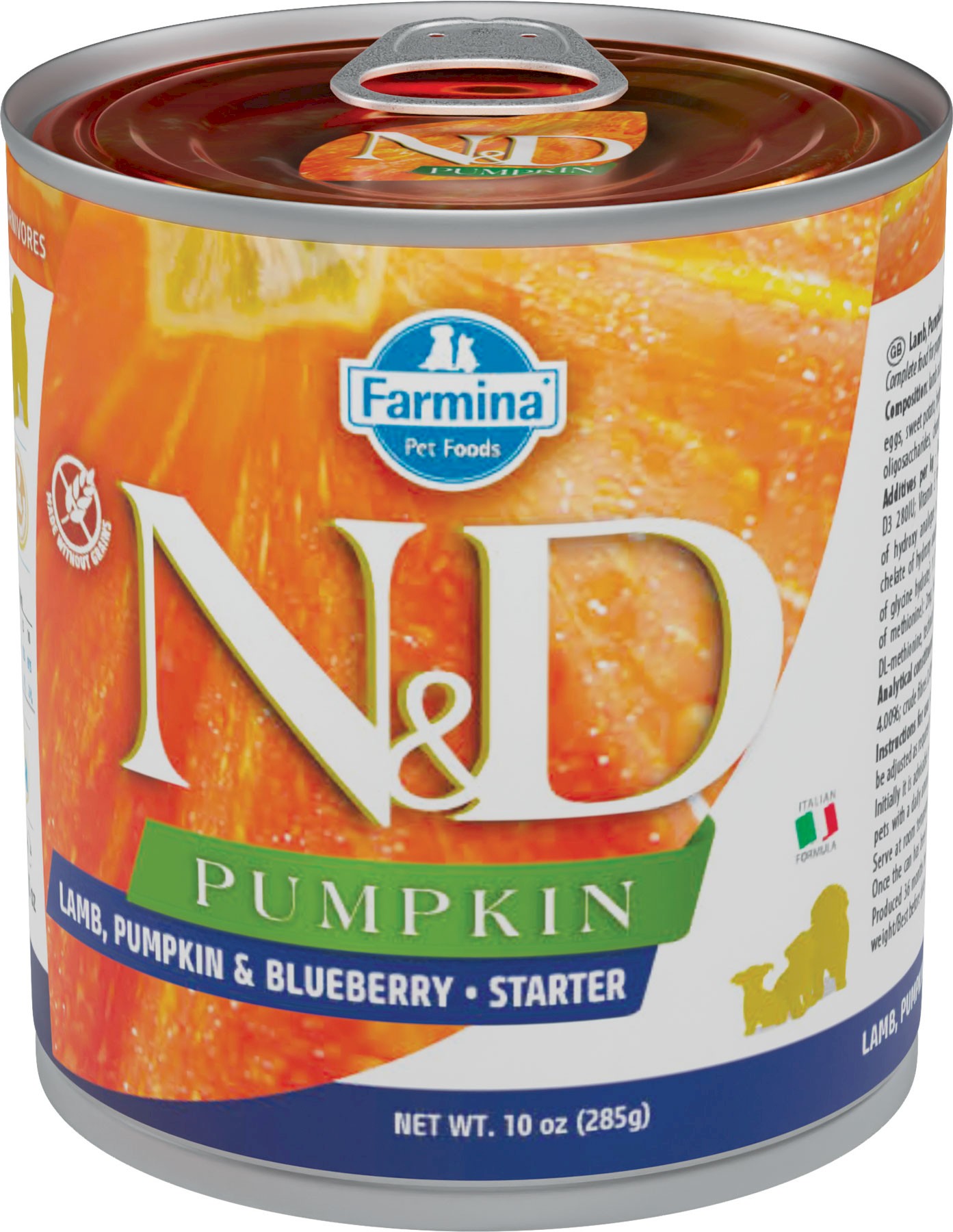 Farmina N&D Pumpkin jagnięcina starter 285 g