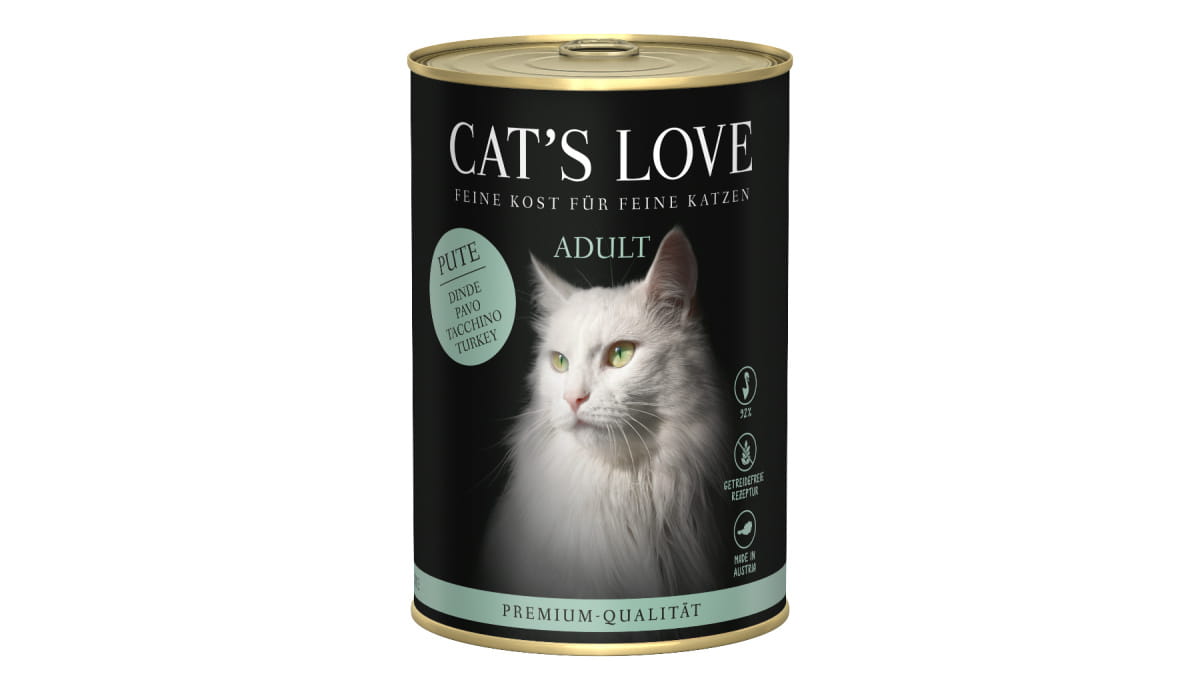 CAT'S LOVE indyk adult 400 g
