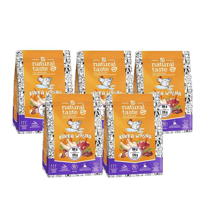 Natural Taste kurczak 1 kg × 5