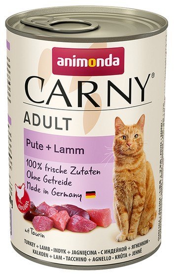 Animonda Carny indyk, jagnięcina adult 400 g
