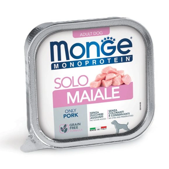 Monge Dog Solo wieprzowina adult 150 g