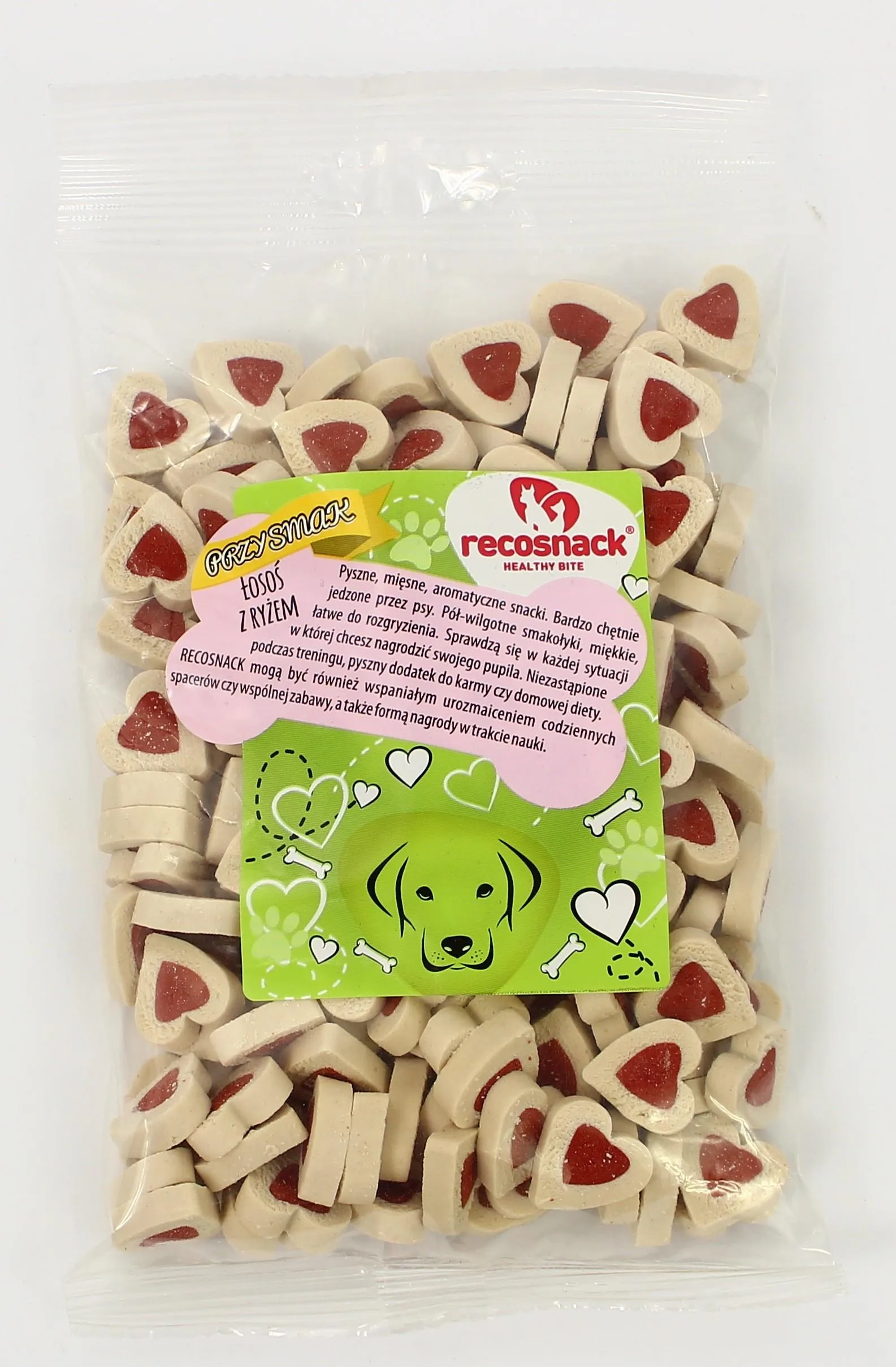 Recovet RecoSnack łosoś z ryżem 500 g