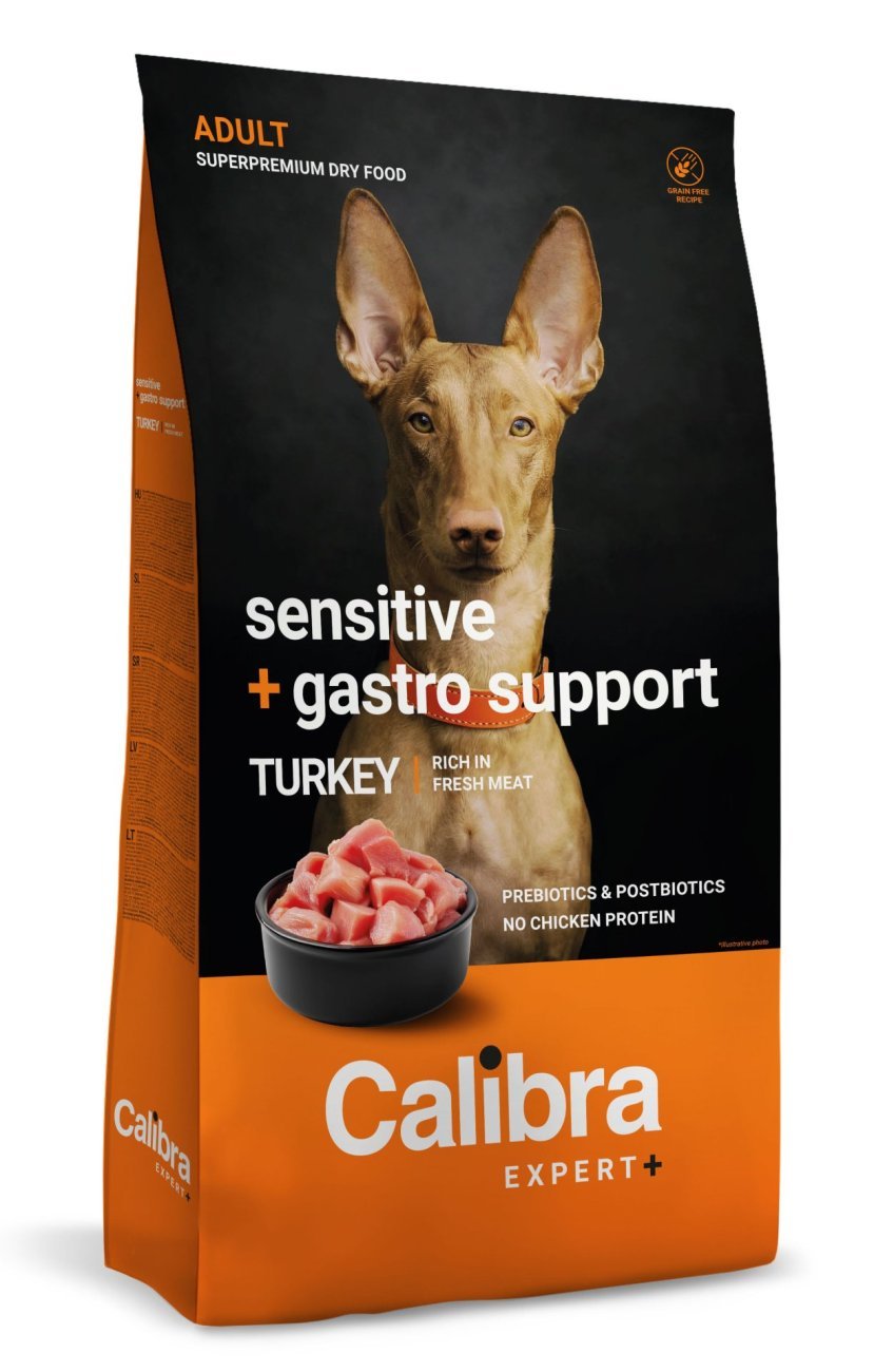 Calibra Dog Expert+ indyk adult 750 g