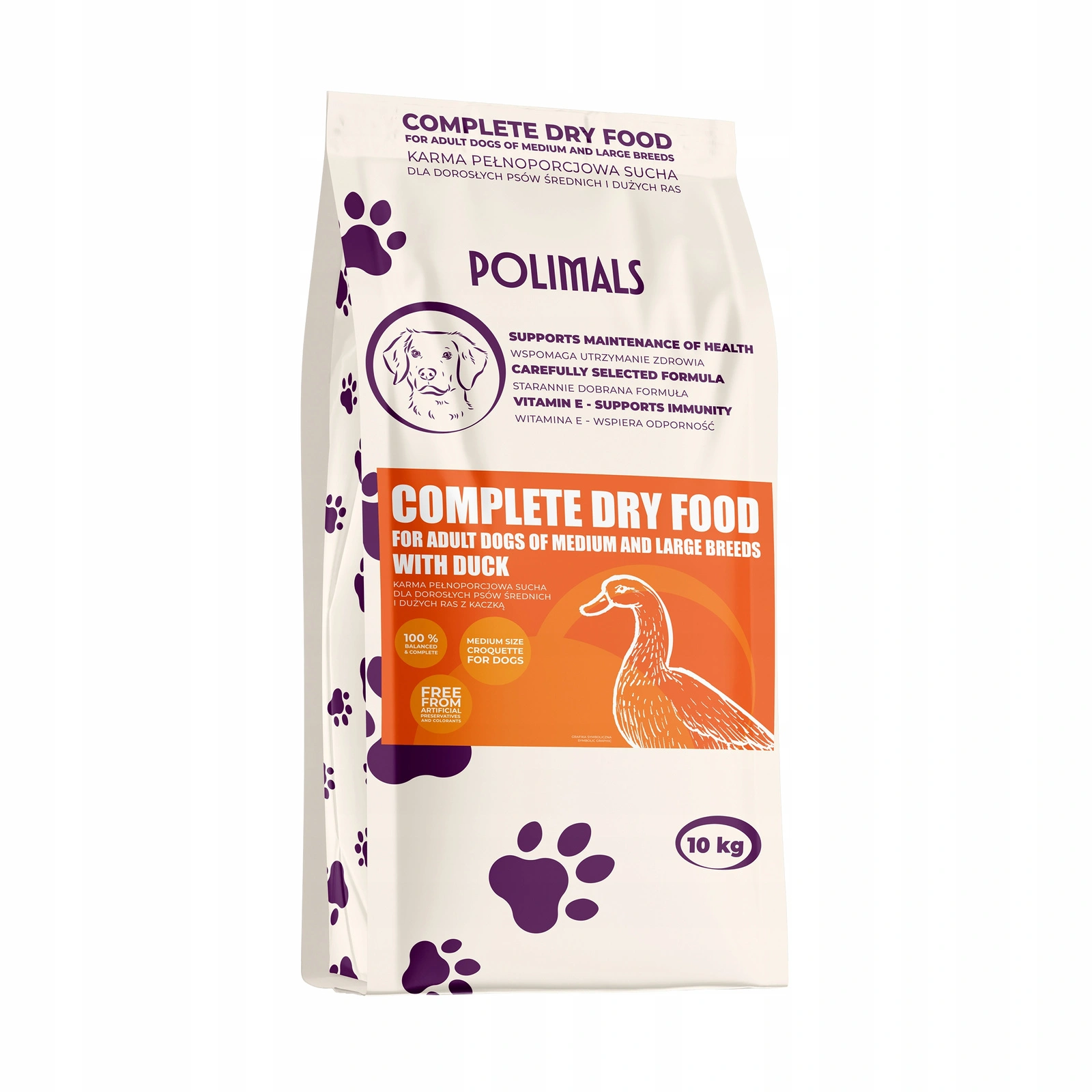 Polimals kaczka adult 10 kg