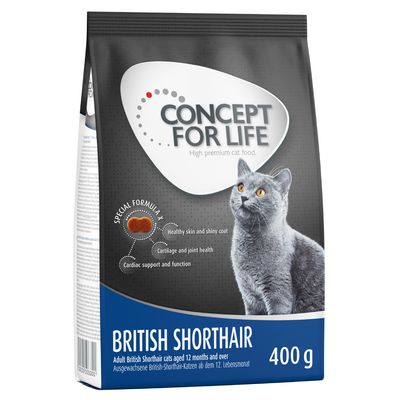 Concept for Life British Shorthair Hairball adult 400 g