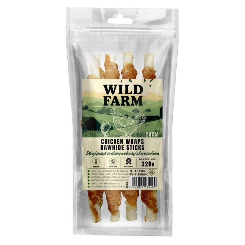 Wild Farm kurczak, wołowina 320 g
