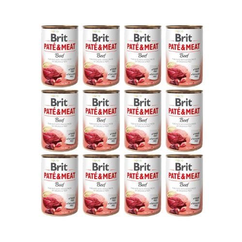 Brit Pate & Meat wołowina 400 g × 12