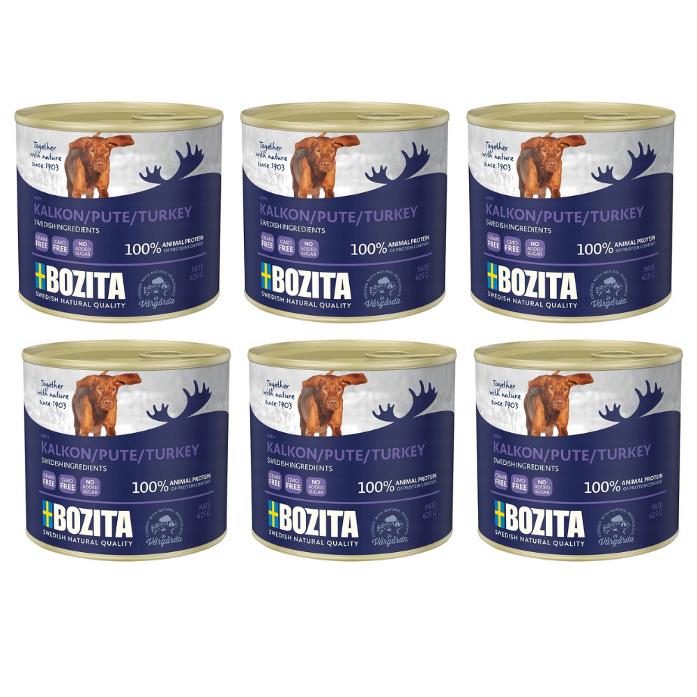 Bozita Naturals indyk 625 g × 6