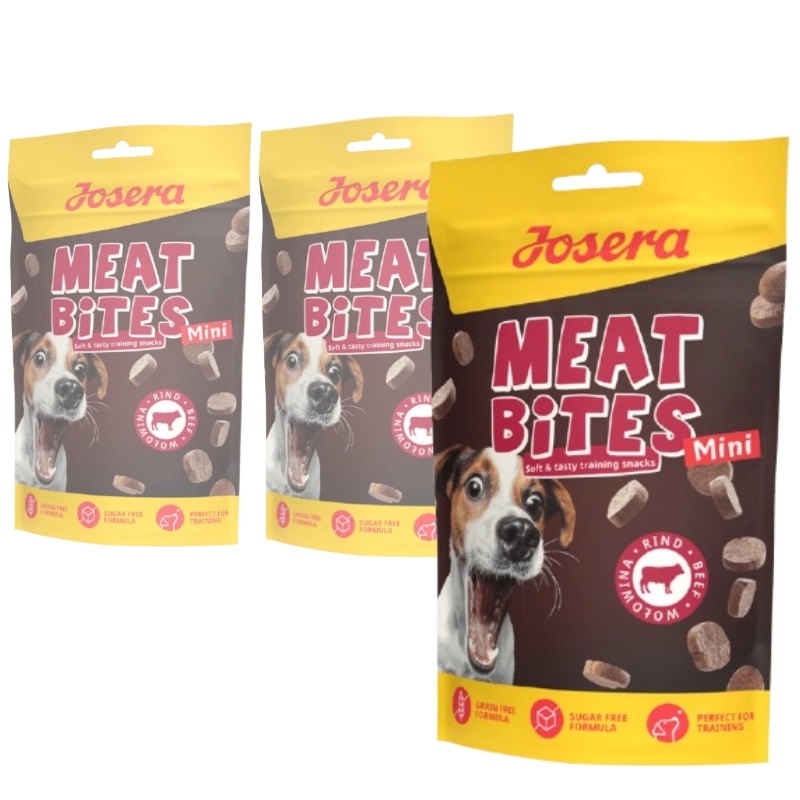 Josera Meat Bites wołowina małe rasy 70 g × 3
