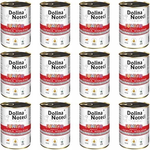 Dolina Noteci Junior wołowina junior 400 g × 12