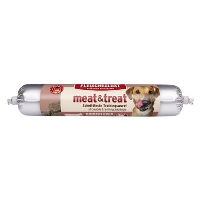 Fleischeslust Meat & Treat wołowina 80 g × 6