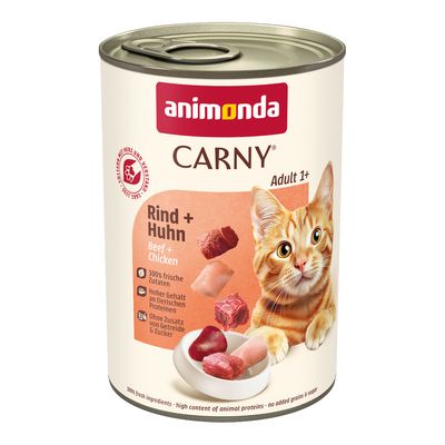 Animonda Carny Sensitive kurczak, wołowina adult 400 g × 24