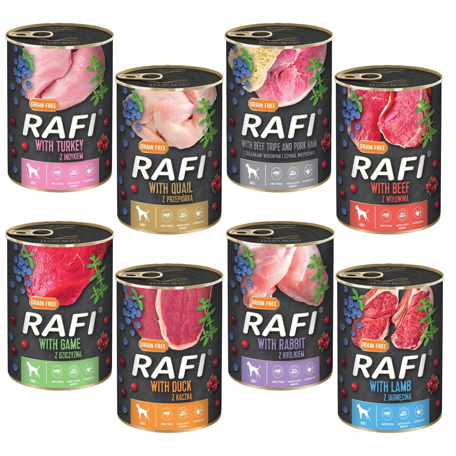 Rafi 400 g × 8