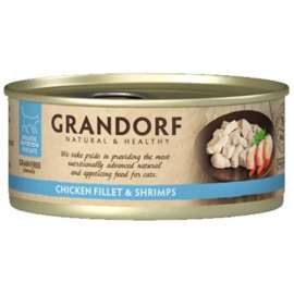 Grandorf krewetki, kurczak w sosie 70 g