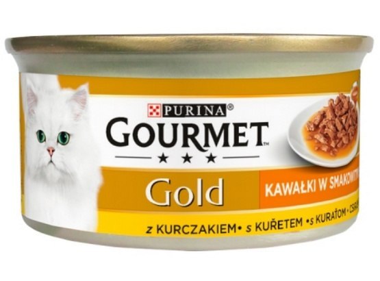 Purina Gourmet Gold Sauce Delight kurczak 85 g